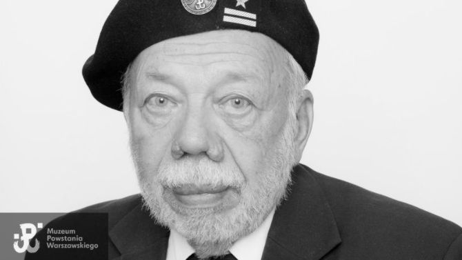 Warszawa. W wieku 92 lat zmarł uczestnik Powstania Warszawskiego Zbigniew Galperyn (Muzeum Powstania Warszawskiego)