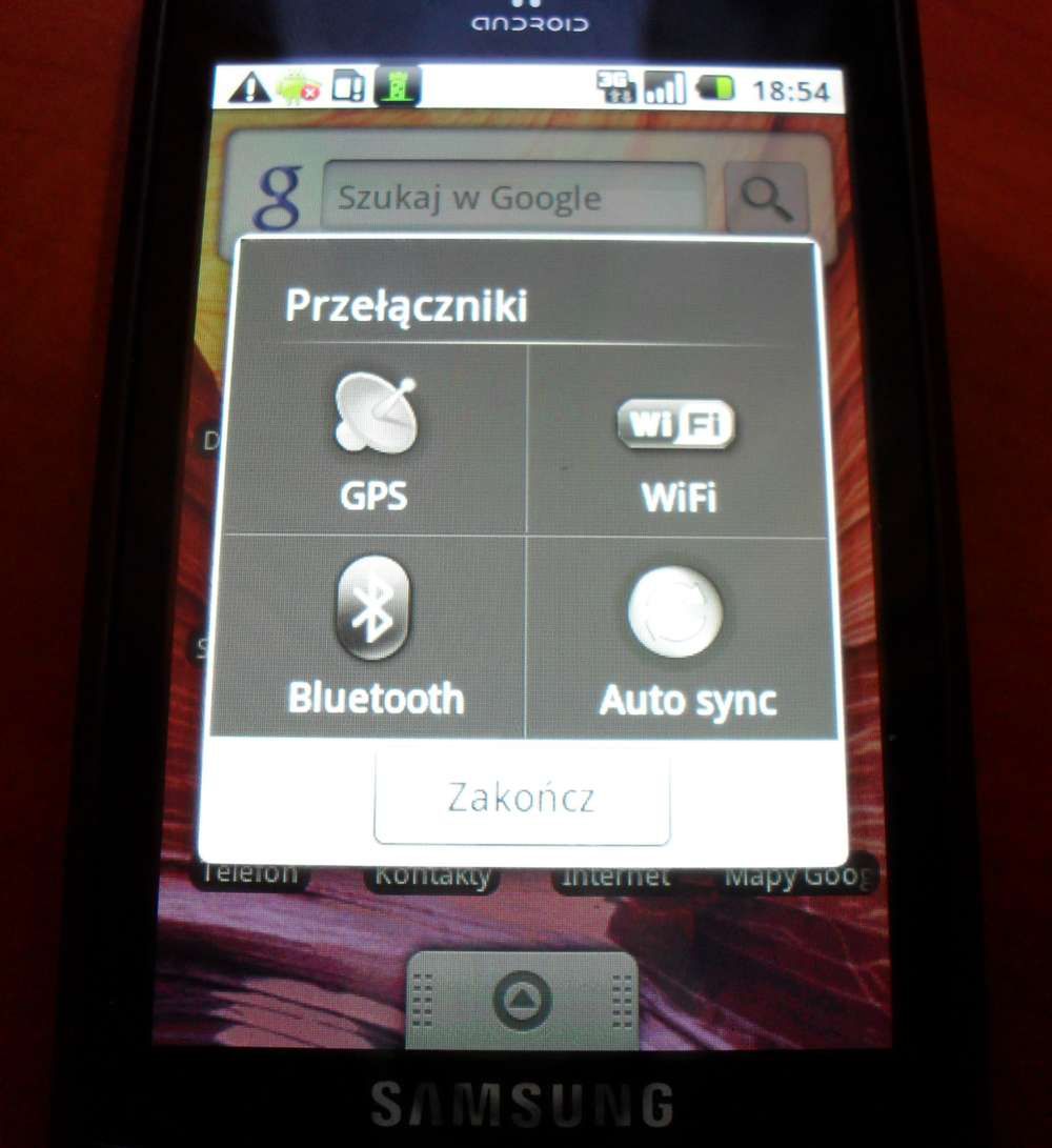 Samsung Galaxy I5700 - test 8