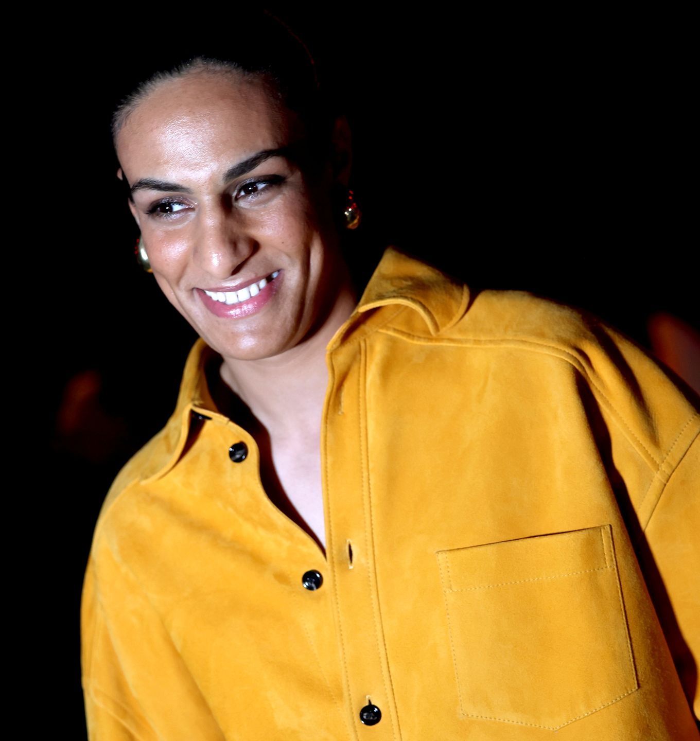 Gwiazdy pozują na pokazie Bottega Veneta