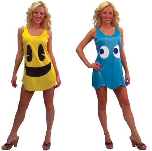 Sexy Pac-Man Tank Dresses