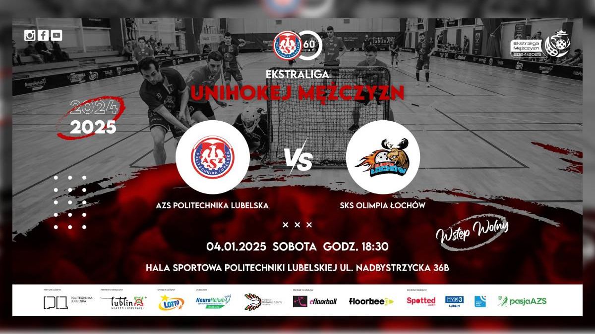 grafika Fot. AZS Politechnika Lubelska vs SKS Olimpia Łochów