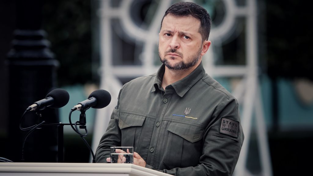 Prezydent Ukrainy Wołodymyr Zełenski