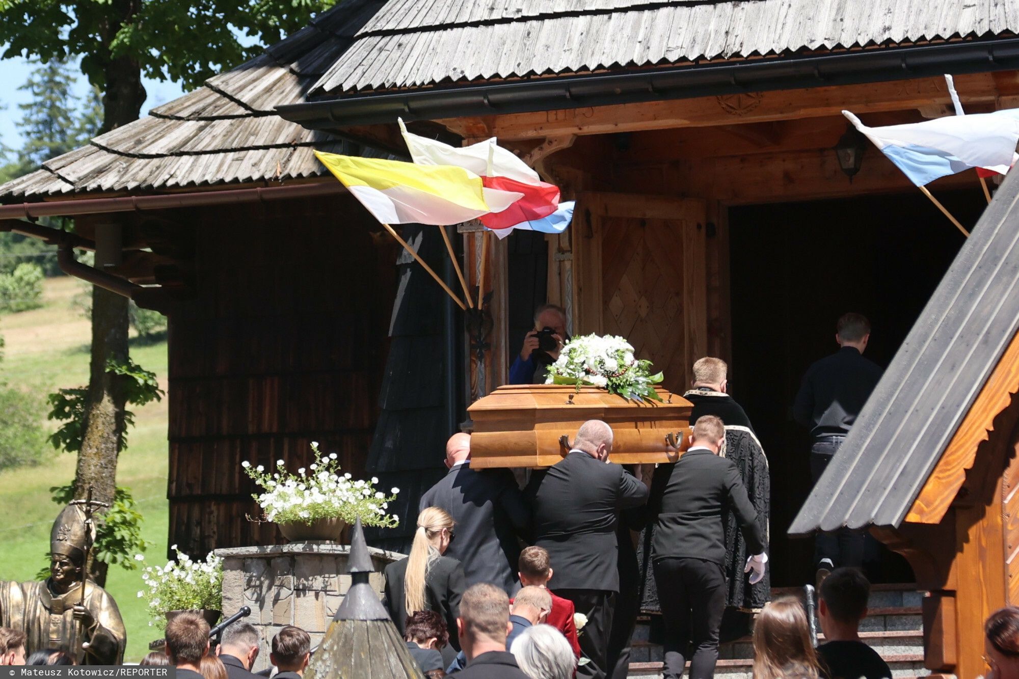 Pogrzeb Grzegorza Miętusa w Dzianiszu