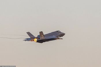 Zestrzelili rosyjskie drony. "Nasi piloci F-35 wykonali fantastyczną robotę"