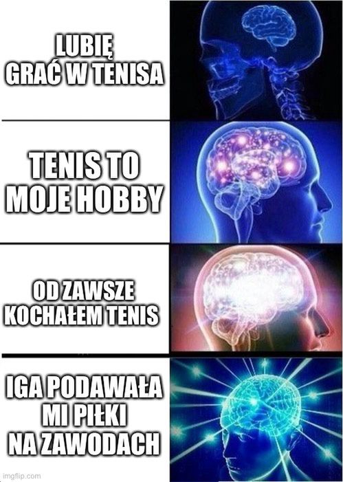 lubię grać w tenisa