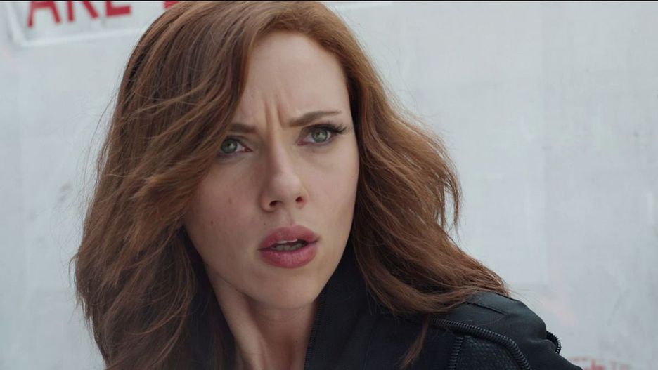 Scarlett Johansson w roli Czarnej Wdowy