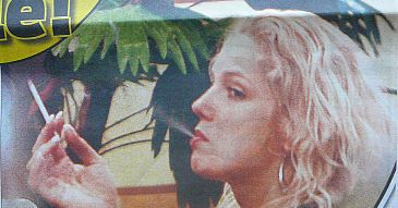 Liszowska pali papierosy
