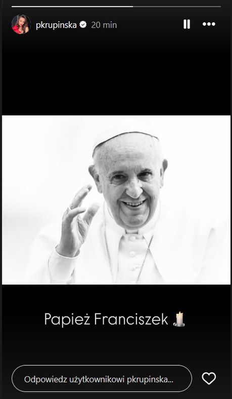 Gwiazdy żegnają papieża Franciszka
