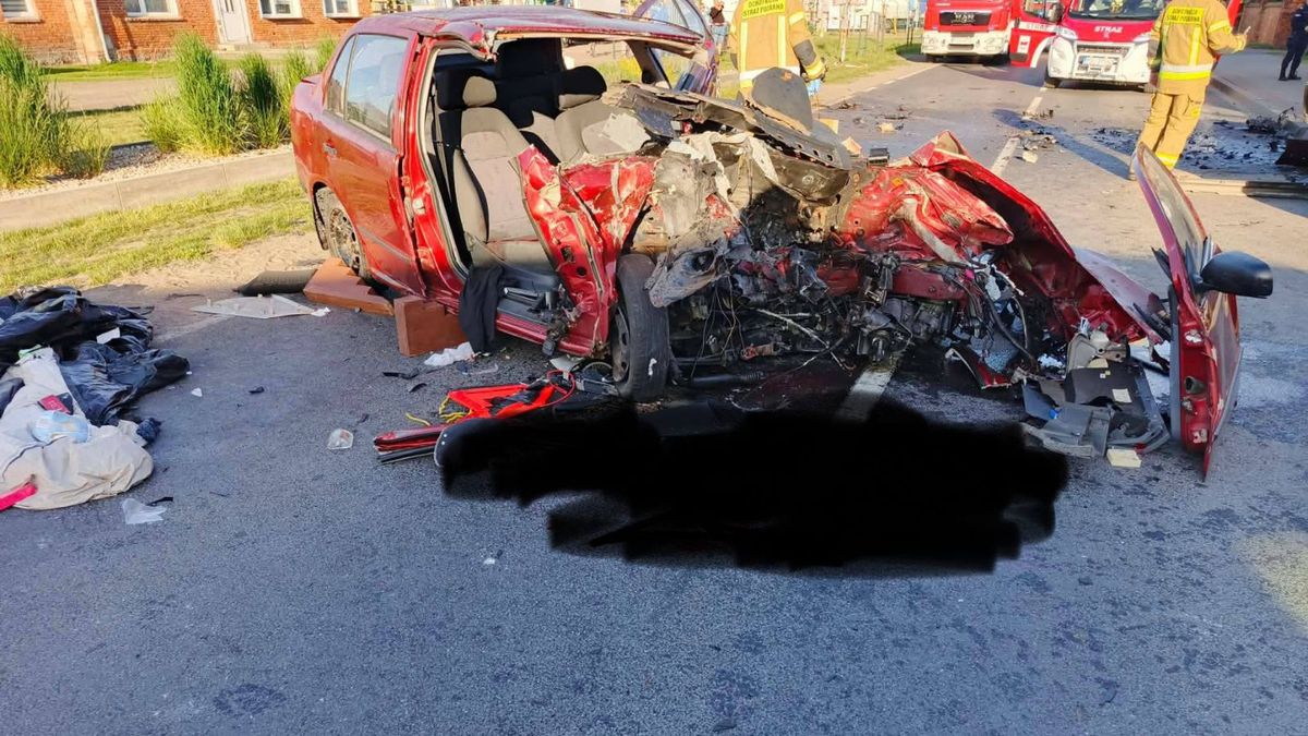 Wypadek w Wilkowie Polskim. Zginął 24-letni mężczyzna z Kolumbii