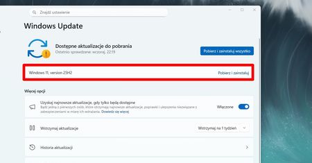 Windows 11 25H2 dostępny do pobrania. Sprawdź aktualizacje