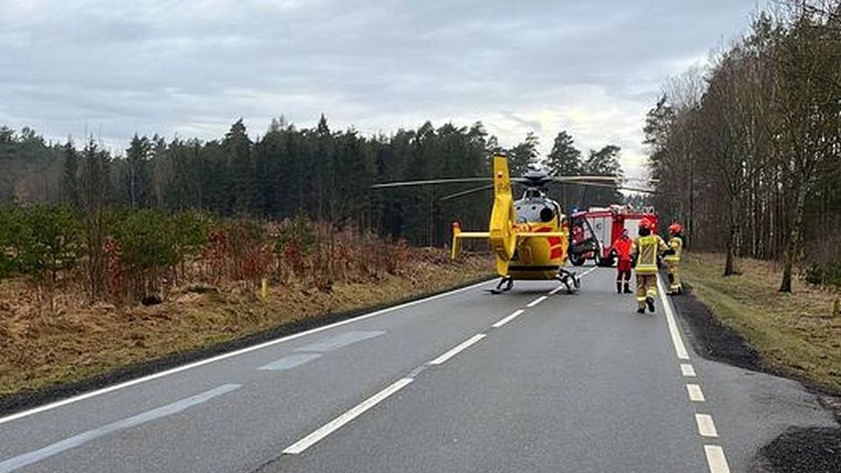Potrącenie 14-latki pod Człuchowem