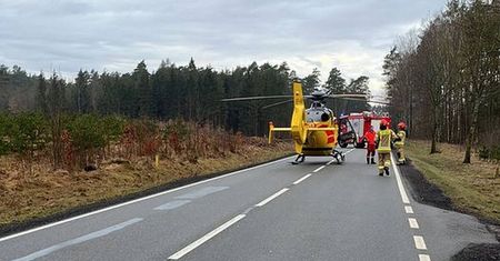 Dramat w woj. pomorskim. 14-latkę zabrał śmigłowiec LPR