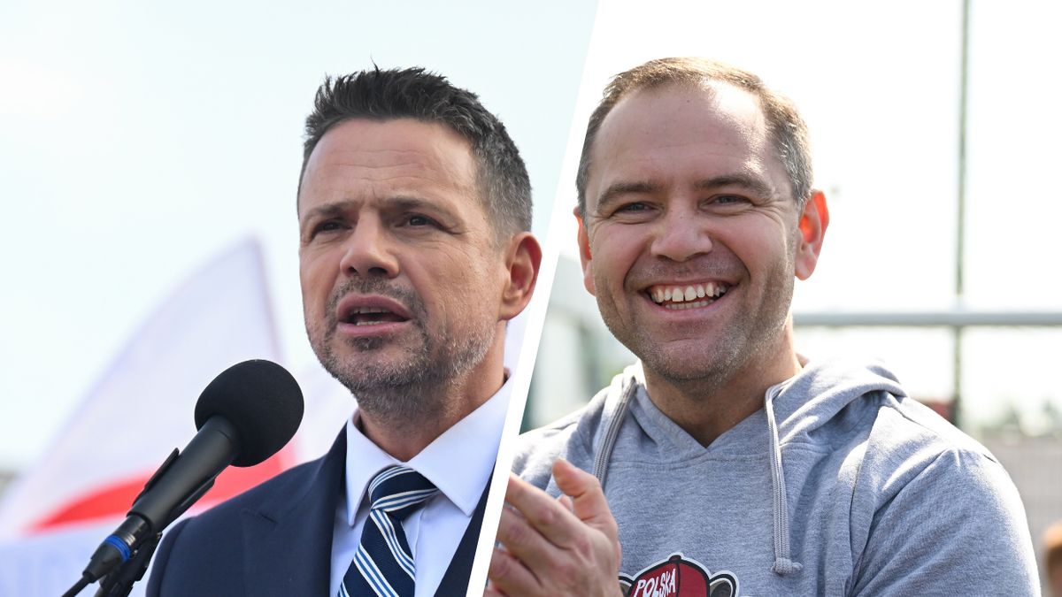 Sondaż prezydencki miesiąc przez wyborami