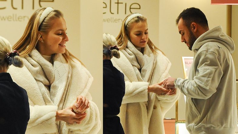 Karolina Pisarek z narzeczonym u jubilera 