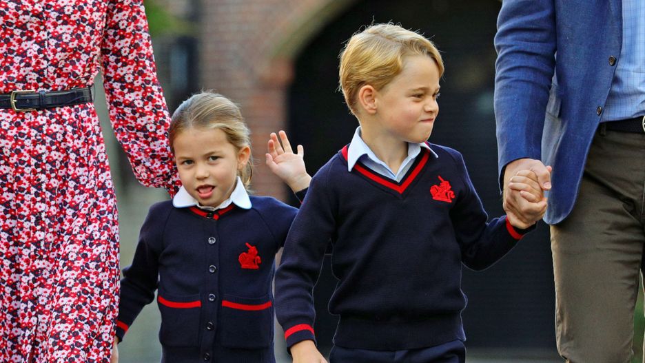 Książę George i księżniczka Charlotte napisali list do św. Mikołaja