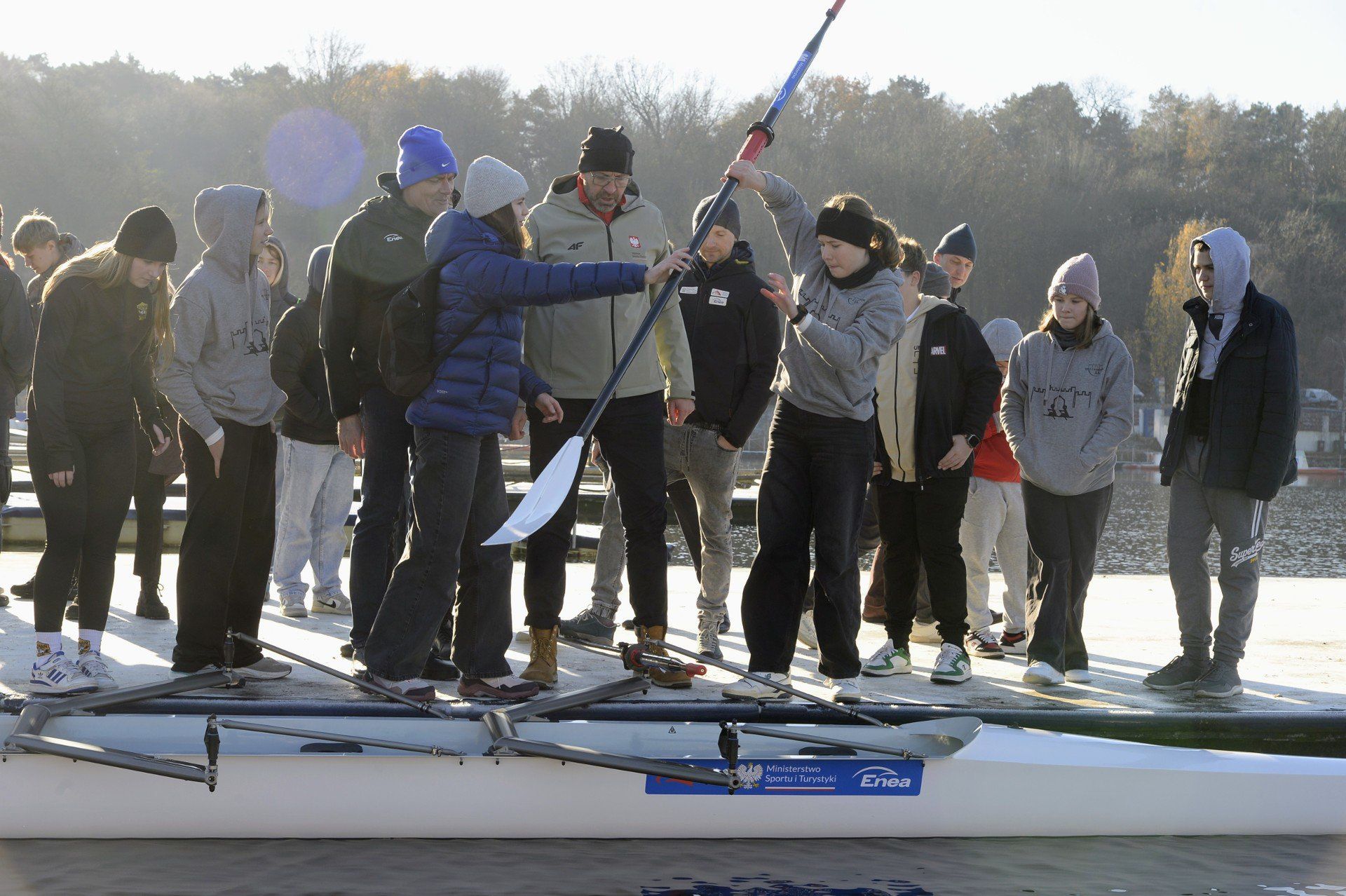 Minister sportu, Jakub Rutnicki, w Poznaniu