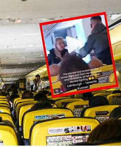 Zapamiętają ten lot na długo. "Siedziałam za nimi. To było piekło"