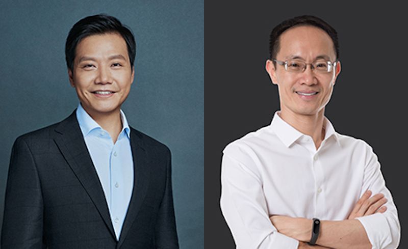 Lei Jun i Lin Bin - współzałożyciele Xiaomi