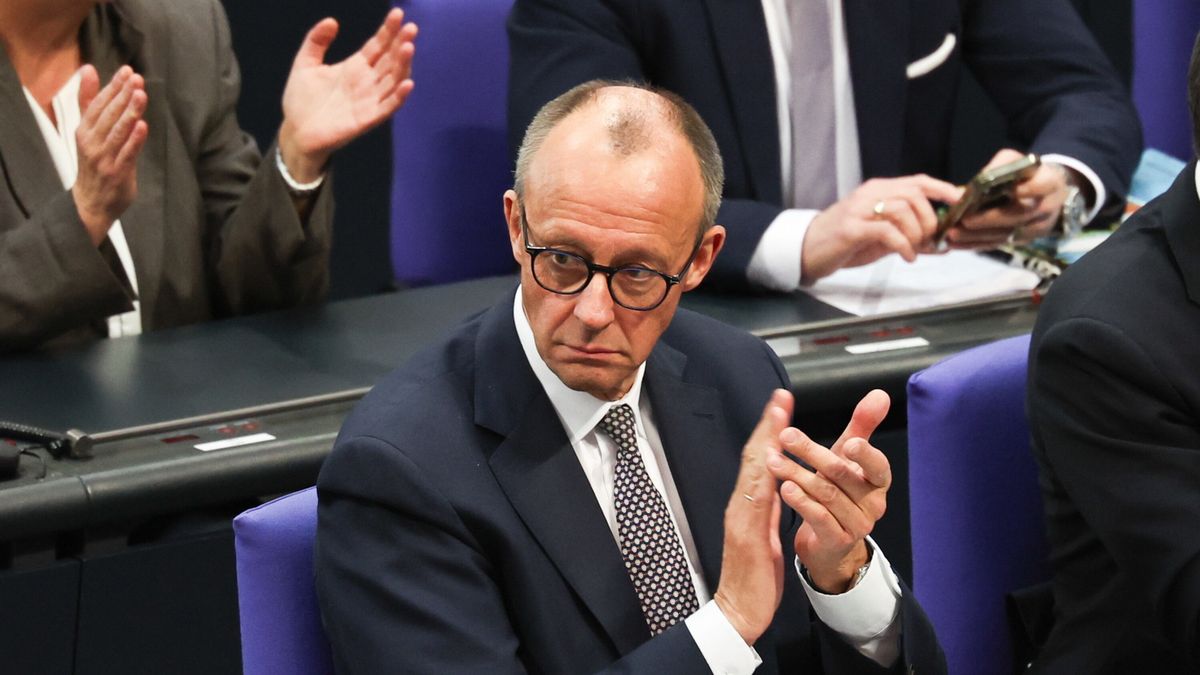 Przyszły kanclerz Niemiec Friedrich Merz