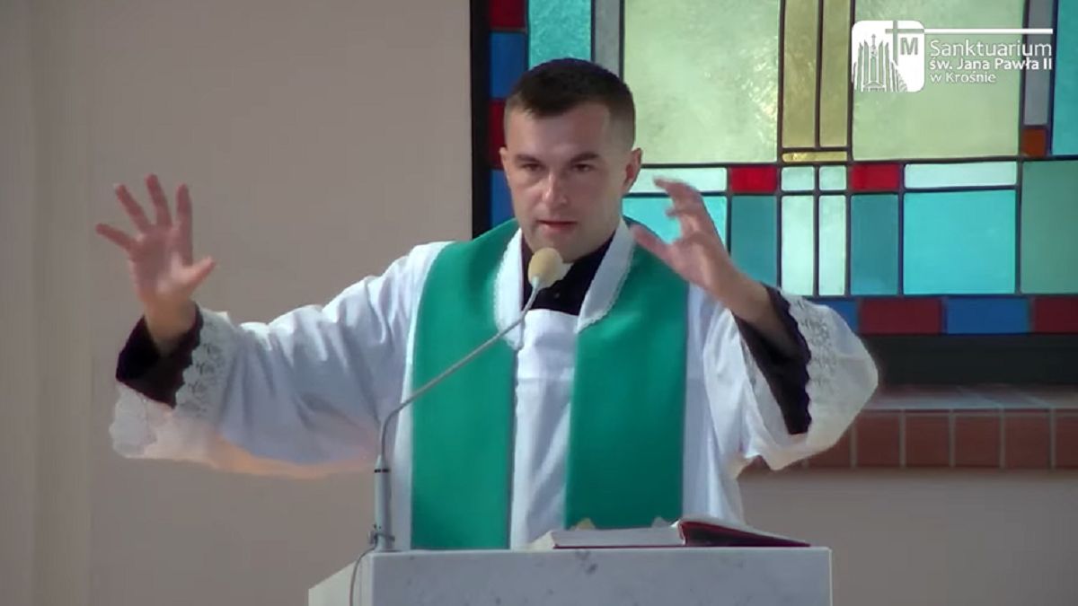 Ksiądz Sebastian Picur odpowiada na zarzut internauty. Chodzi o kolędę. 