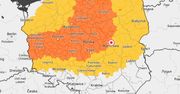 Na mapach pojawił się pomarańczowy kolor. Może być niebezpiecznie