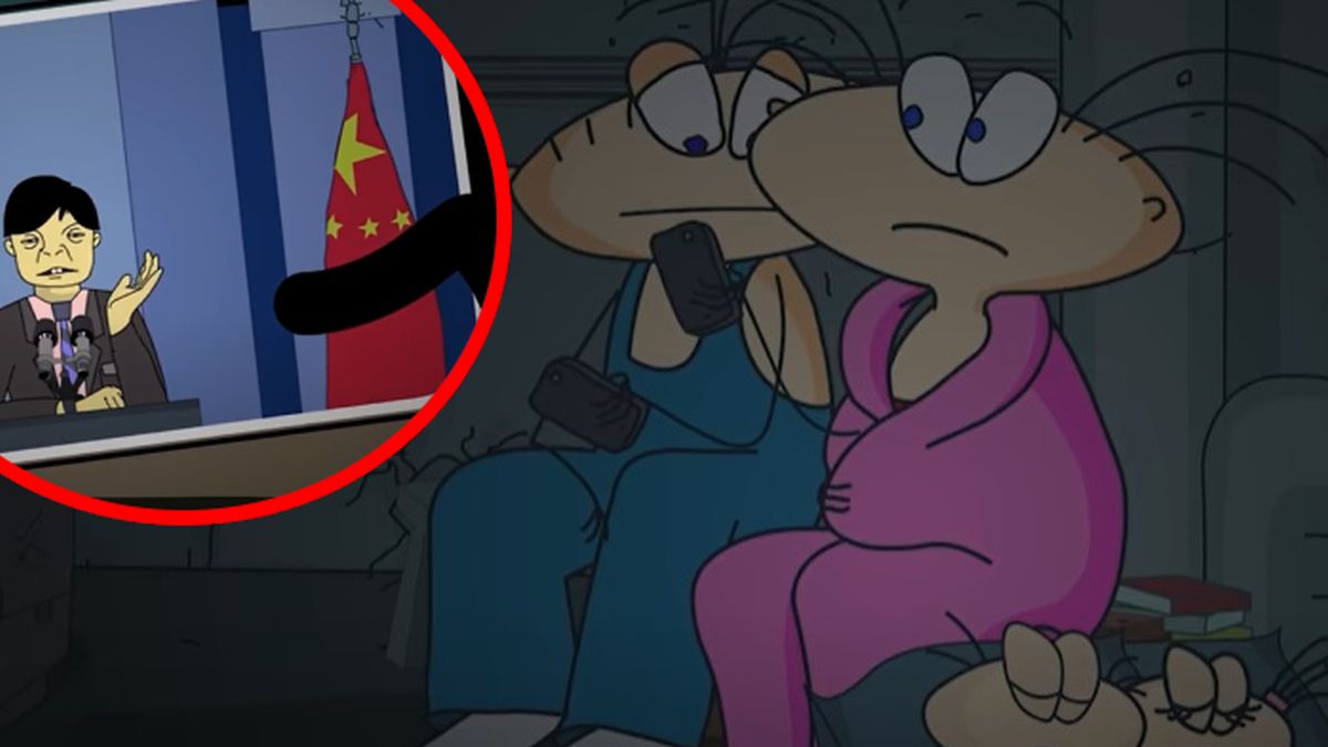 Kreskówka nawiązuje do wydarzeń w Ukrainie 