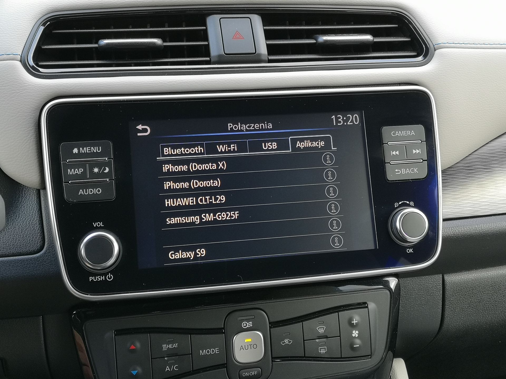 Nissan Leaf e+: Systemy wsparcia kierowcy, zarządzania energią oraz audio Bose 15