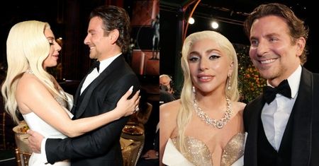 Lady Gaga i Bradley Cooper wymieniają uprzejmości na gali SAG Awards (ZDJĘCIA)
