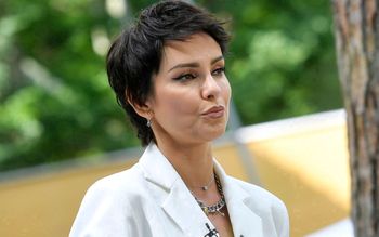 Gardias stanęła w mini przed kamerami. Nie ma mowy o wpadce