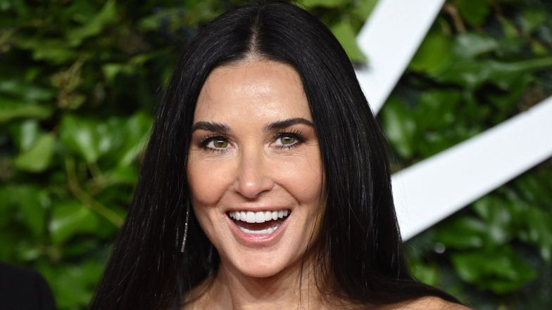 Demi Moore w skąpym bikini ZACHWYCA sylwetką. Trudno uwierzyć, że ma 61 lat (WIDEO)