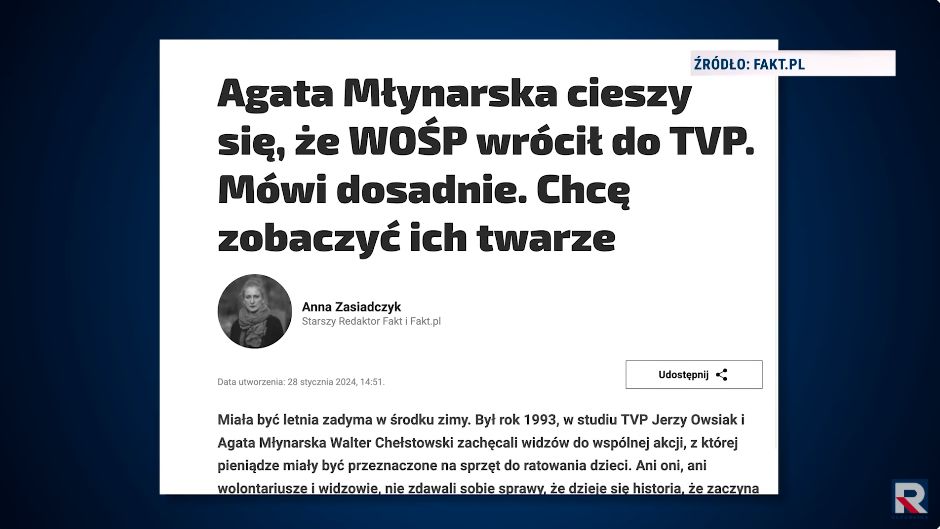 TV Republika uderza w Racewicz, Młynarską i Ostaszewską