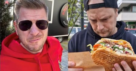 MrKryha zjadł kebaba u Filipa Chajzera. Youtuber narzeka na brak ważenia mięsa i nie tylko: "DRAMAT" (WIDEO)