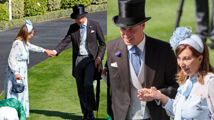 Książę William pomógł Carole Middleton