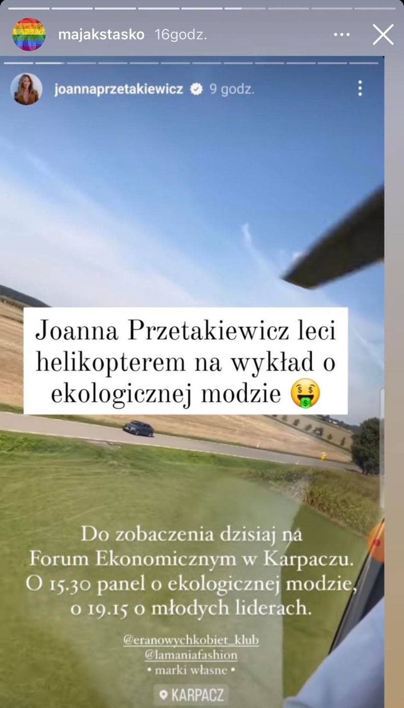 Joanna Przetakiewicz w Karpaczu