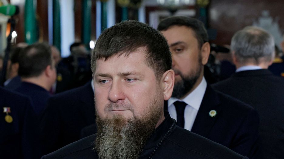 Przywódca Czeczenii Ramzan Kadyrow był jednym z gości uroczystości zaprzysiężenia Władimira  Putina na prezydenta Rosji