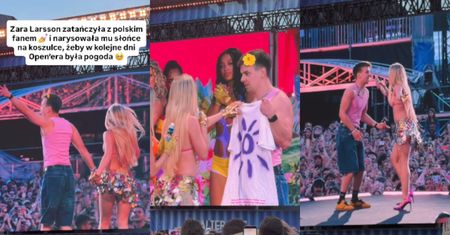Zara Larsson zaprosiła fana na scenę podczas Open'era. Okazuje się, że to młody RADNY Z KONINA: "Zróbmy z tego momentu coś fajnego" (WIDEO)