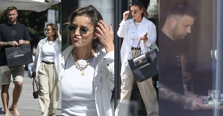 Artur Boruc człapie na kawę z Sarą w laczkach Kanye Westa za kilka tysięcy złotych (ZDJĘCIA)