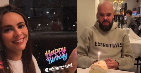 Gabi Drzewiecka śpiewa BYŁEMU PARTNEROWI "Happy Birthday". Ten komentuje: "Jaki kraj, taka Marilyn Monroe"