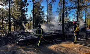 Dramatyczna akcja na wyspie. Słup dymu było widać z odległości kilku km