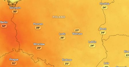Najpierw upał, potem to. Wskazali, co czeka nas w niedzielę