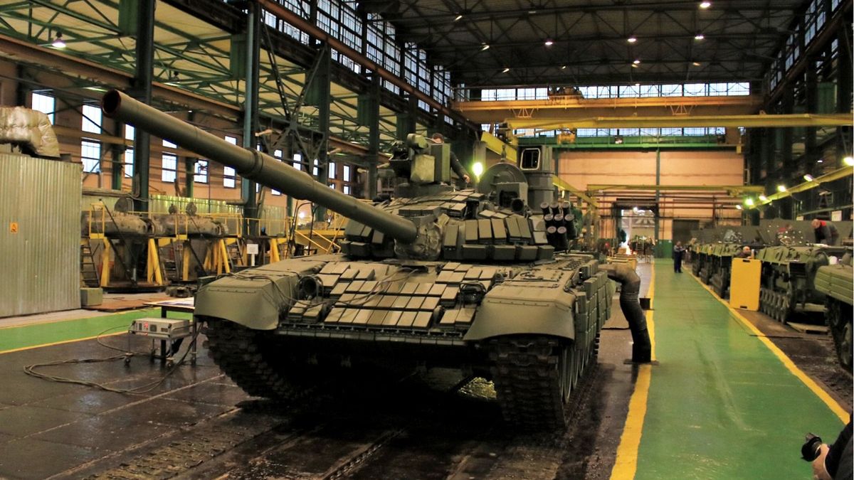 Największy producent czołgów w Rosji wstrzymał produkcję 
