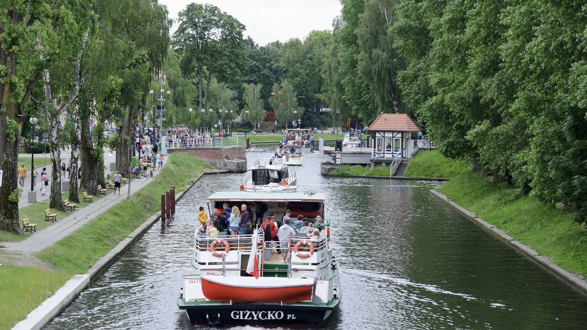 Doraźny remont zabytkowego mostu w Giżycku 