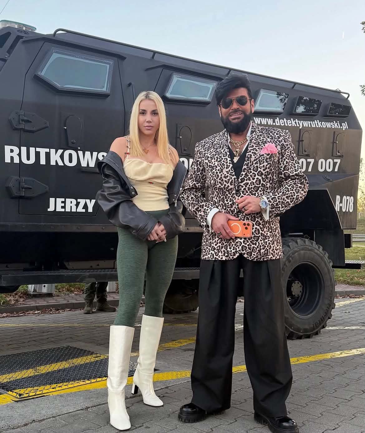 Rutkowski ze Schreiber na wspólnym zdjęciu