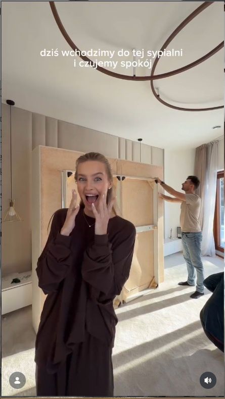 Karolina Pisarek zachwycona metamorfozą sypialni 