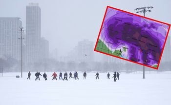 Chicago zasypane śniegiem. Chaos na lotniskach i ulicach