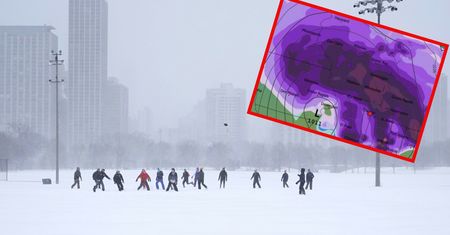 Chicago zasypane śniegiem. Chaos na lotniskach i ulicach