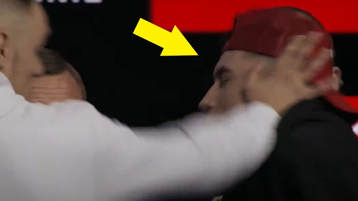 Dawid Malczyński uderzył Mariusza Słoński