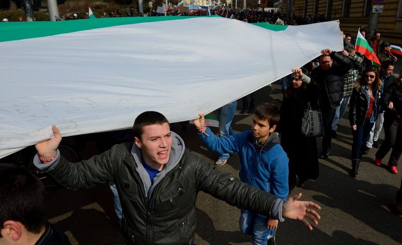 Wielotysięczne demonstracje w Bułgarii na rzecz poprawy standardów życia