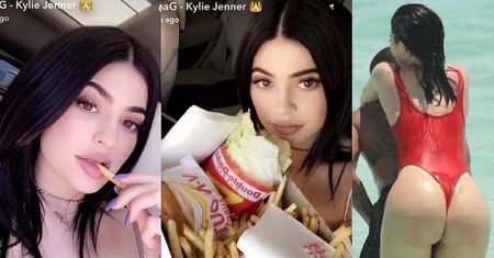 Kylie Jenner je fast foody, żeby… mieć większy tyłek? (FOTO)