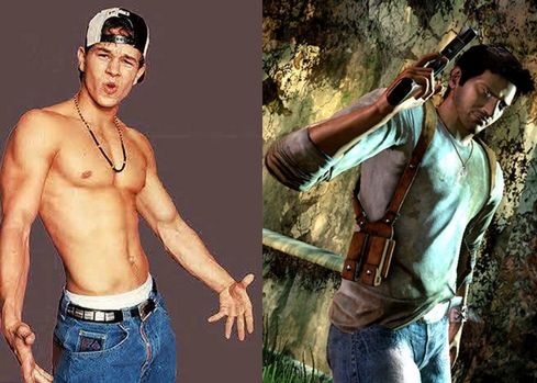 Marky Mark jako Nathan Drake z Uncharted